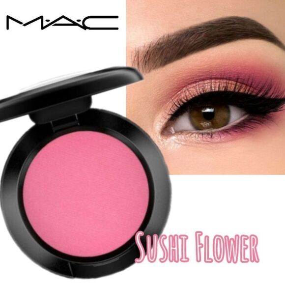 MAC Satin Eyeshadow in Sushi Flower (Barbie Pink With Satin Finish) - Picture 1 of 11